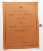 Piano exam pieces 1961 ABRSM Grade IV 4 Lists A and B vintage 1960s music book